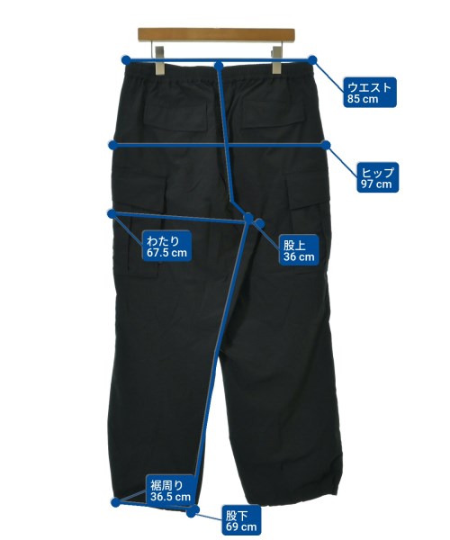 DAIWA PIER39（ダイワピア３９）カーゴパンツ 黒 サイズ:L メンズ/2200654129067