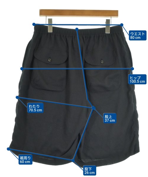 DAIWA PIER39（ダイワピア３９）ショートパンツ 黒 サイズ:M メンズ/2200657462086