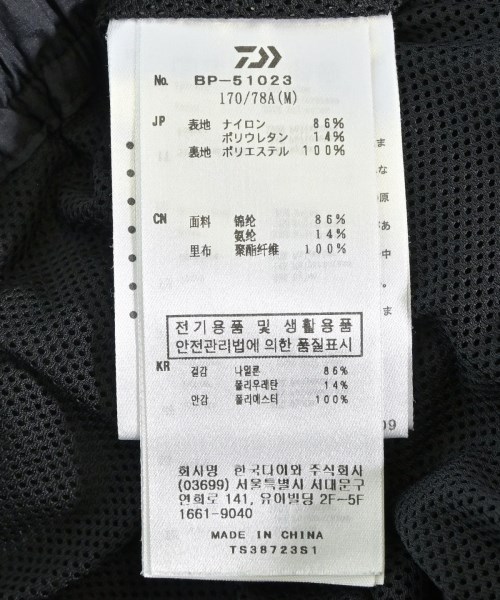 DAIWA PIER39（ダイワピア３９）ショートパンツ 黒 サイズ:M メンズ/2200712562072