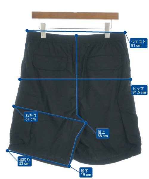 DAIWA PIER39（ダイワピア３９）ショートパンツ 黒 サイズ:M メンズ/2200714361017