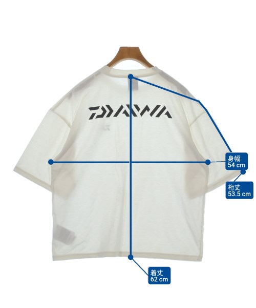 DAIWA PIER39（ダイワピア３９）Tシャツ・カットソー 白 サイズ:S メンズ/2200644873215