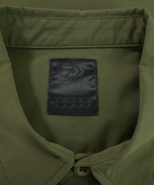 DAIWA PIER39（ダイワピア３９）カジュアルシャツ カーキ サイズ:S メンズ/2200644291071