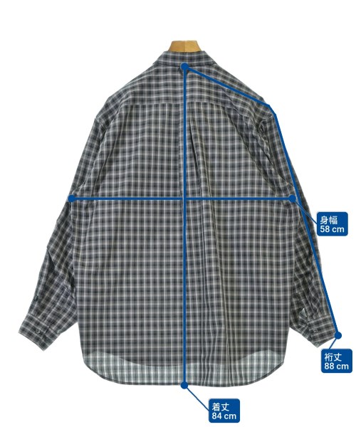 DAIWA PIER39（ダイワピア３９）カジュアルシャツ グレー サイズ:M メンズ/2200646020013