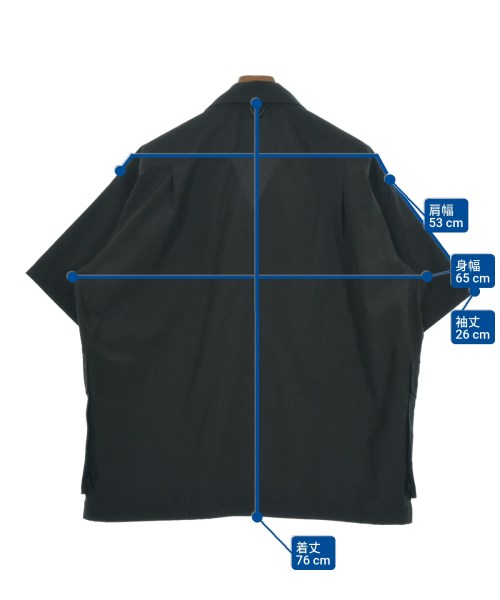 DAIWA PIER39（ダイワピア３９）カジュアルシャツ 黒 サイズ:M メンズ/2200648427056