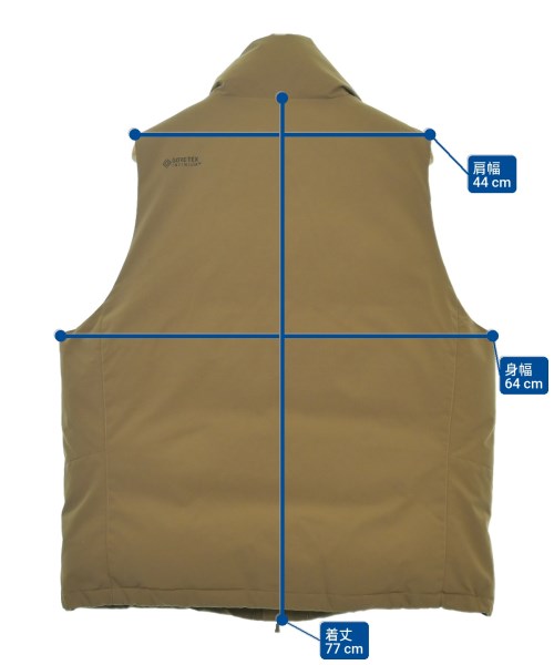 DAIWA PIER39（ダイワピア３９）ダウンジャケット/ダウンベスト ベージュ サイズ:M メンズ/2200649335015