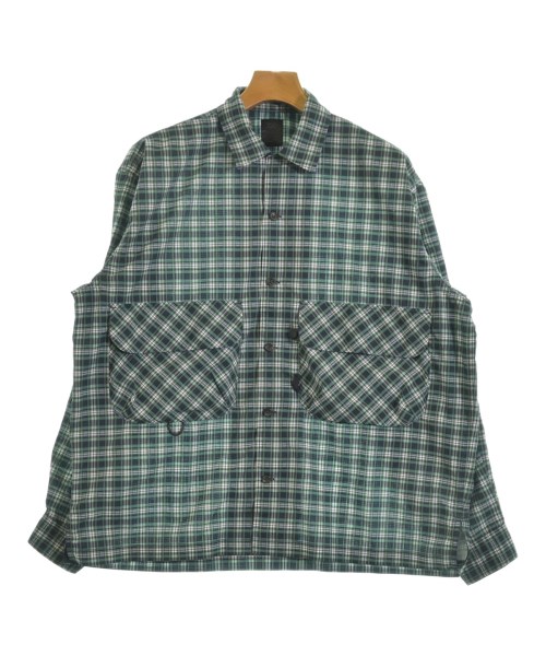 DAIWA PIER39(ダイワピア３９)カジュアルシャツ 緑 サイズ:S/2200651085045