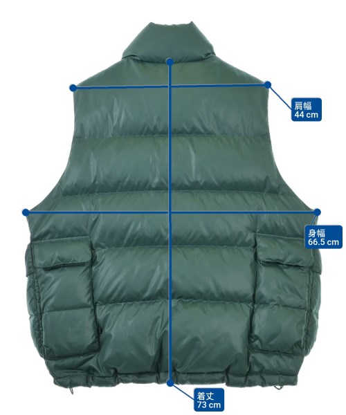 DAIWA PIER39（ダイワピア３９）ダウンジャケット/ダウンベスト 緑 サイズ:L メンズ/2200651456296