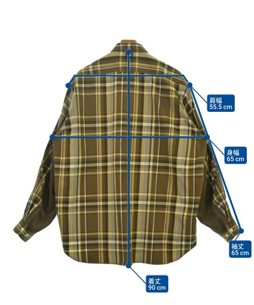 DAIWA PIER39（ダイワピア３９）カジュアルシャツ 茶 サイズ:M メンズ/2200651456326