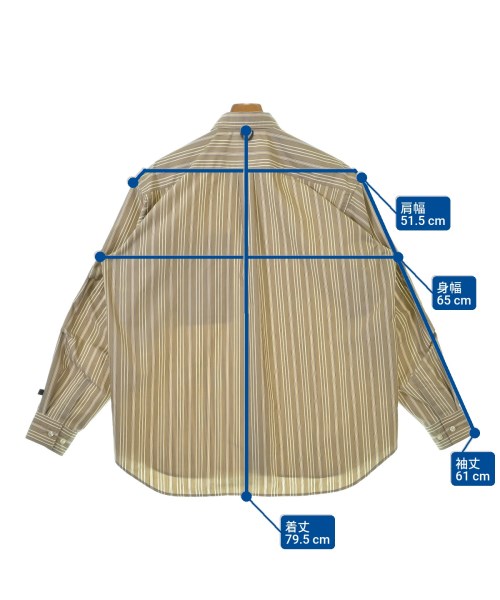 DAIWA PIER39（ダイワピア３９）カジュアルシャツ 茶 サイズ:S メンズ/2200651456333