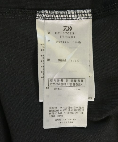 DAIWA PIER39（ダイワピア３９）Tシャツ・カットソー 黒 サイズ:L メンズ/2200699138116