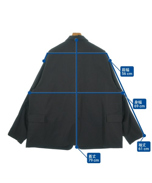 DAIWA PIER39（ダイワピア３９）テーラードジャケット 黒 サイズ:L メンズ/2200667908017