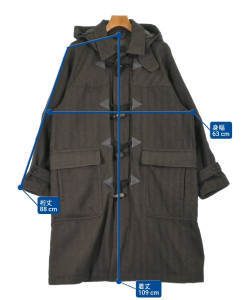 DAIWA PIER39（ダイワピア３９）ダッフルコート 茶 サイズ:M メンズ/2200671599034