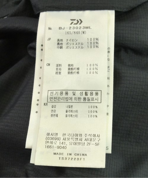 DAIWA PIER39（ダイワピア３９）ダウンジャケット/ダウンベスト 黒 サイズ:M メンズ/2200731307067