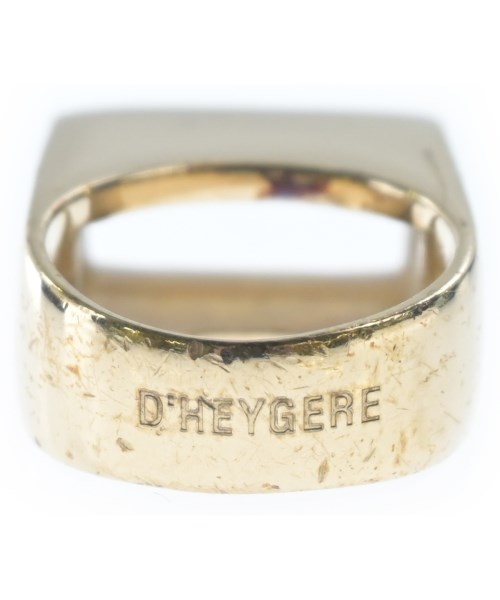 D'HEYGERE（ディヘラ）リング ゴールド サイズ:-(14号位) レディース/2200614587326
