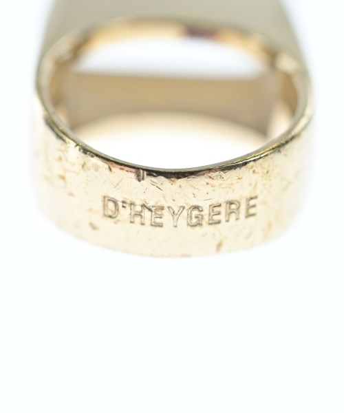 D'HEYGERE（ディヘラ）リング ゴールド サイズ:-(14号位) レディース/2200614587326