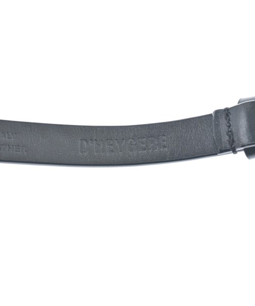 D'HEYGERE（ディヘラ）ベルト 黒 サイズ:- レディース/2200622903149