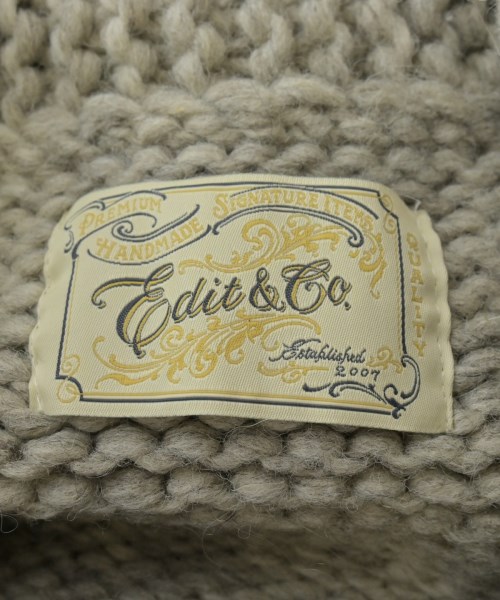 edit & co.（エディットアンドコー）カーディガン ベージュ サイズ:-(M位) レディース/2200646709161