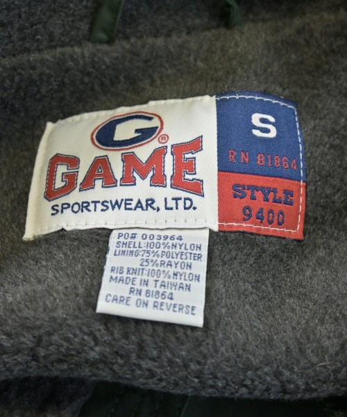 GAME SPORTSWEAR（ゲームスポーツウェア）その他 緑 サイズ:S メンズ/2200651100014