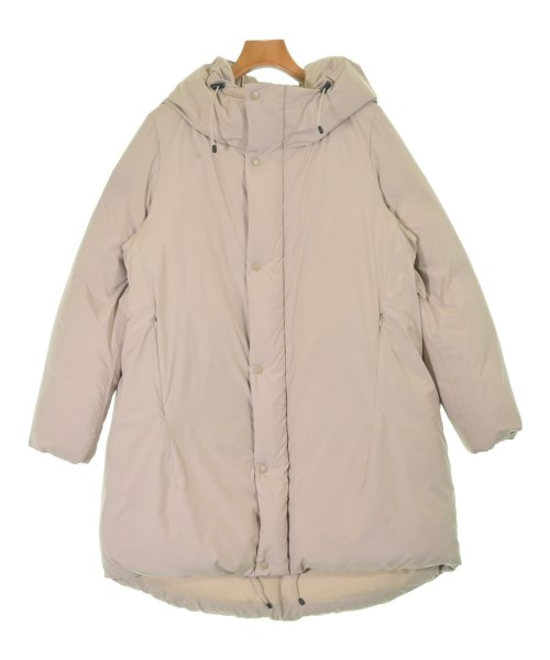HAKUU(ハク)ダウンコート ベージュ サイズ:S/2200626538163