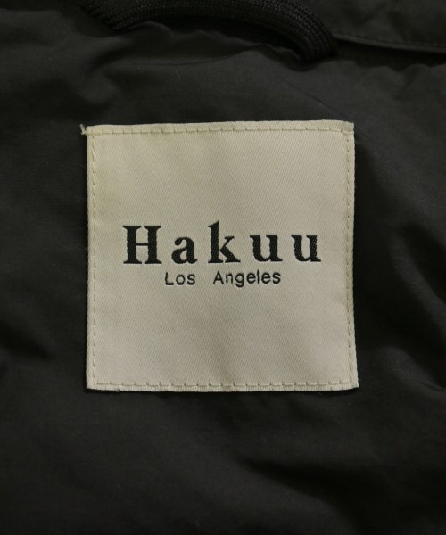 HAKUU（ハク）ダウンジャケット/ダウンベスト 黒 サイズ:M レディース/2200720466010
