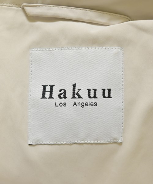 HAKUU（ハク）ダウンコート 白 サイズ:S レディース/2200680565020