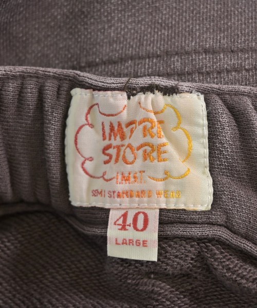 IMPRE STORE（インプレストア）スウェットパンツ 茶 サイズ:40(L位) メンズ/2200675663663