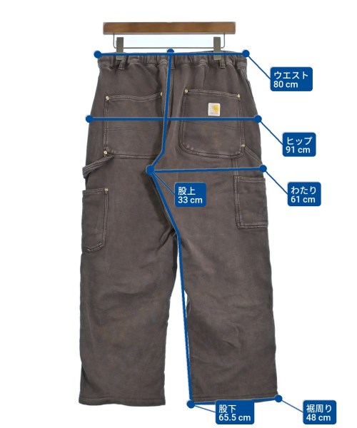 IMPRE STORE（インプレストア）スウェットパンツ 茶 サイズ:40(L位) メンズ/2200675663663