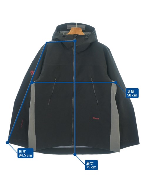 JJJJound（ジョウンド）マウンテンパーカー 黒 サイズ:XL メンズ/2200672733079