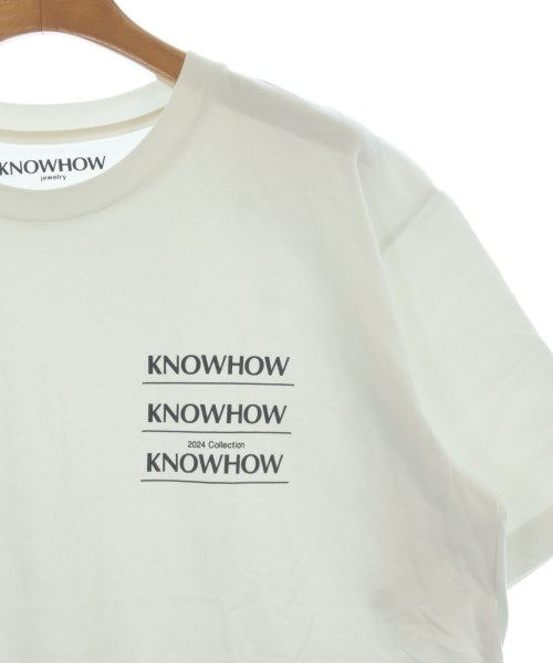 KNOWHOW（ノウハウ）Tシャツ・カットソー 白 サイズ:F レディース/2200626492090