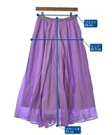 L'atelier（ラトリエ）ロング・マキシ丈スカート 紫 サイズ:-(S位) レディース/2200672393143