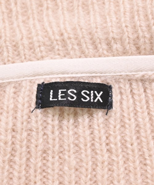 LES SIX（レシス）ニット・セーター ベージュ サイズ:1(S位) メンズ