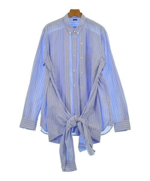 LES SIX（レシス）カジュアルシャツ 青 サイズ:0(XS位) メンズ/2200641987106