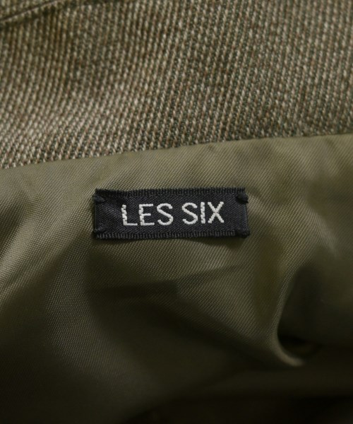 LES SIX（レシス）カジュアルジャケット カーキ サイズ:1(S位) メンズ/2200621732016