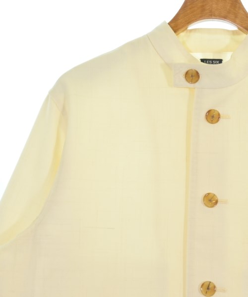 LES SIX（レシス）カジュアルジャケット 黄 サイズ:2(M位) メンズ/2200630384022