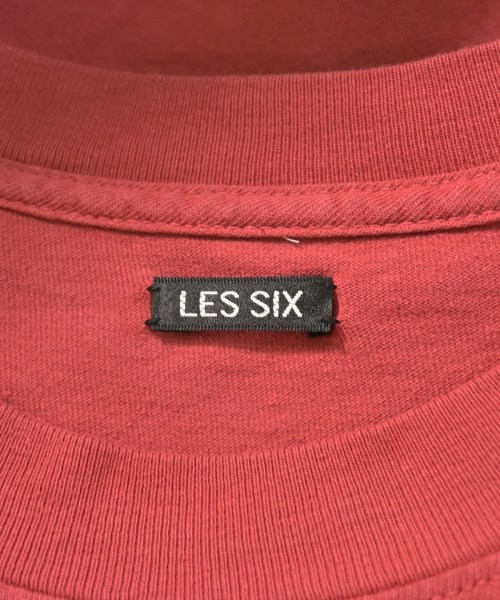 LES SIX（レシス）Tシャツ・カットソー 赤 サイズ:-(XL位) メンズ/2200609068038