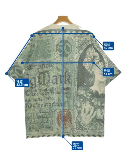 LES SIX（レシス）Tシャツ・カットソー 緑 サイズ:2(M位) メンズ/2200673114013