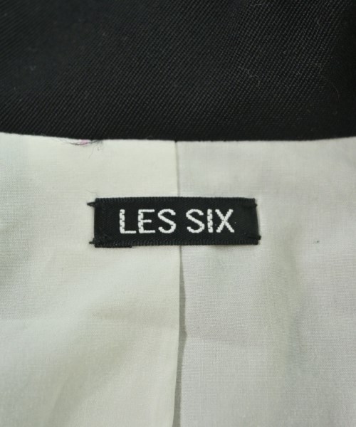 LES SIX（レシス）カジュアルジャケット 黒 サイズ:2(M位) メンズ/2200674459014