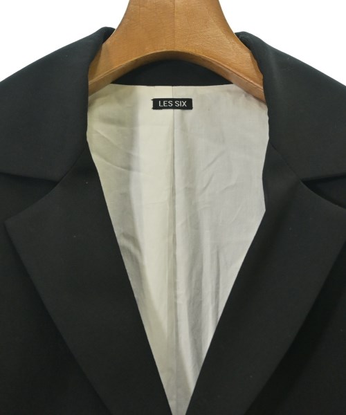 LES SIX（レシス）カジュアルジャケット 黒 サイズ:2(M位) メンズ/2200674459014
