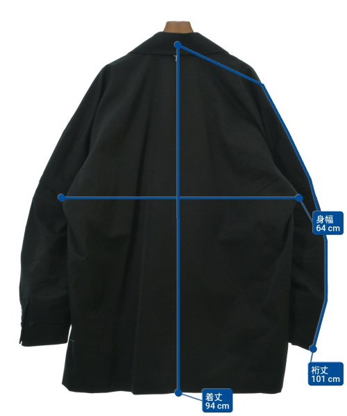 LES SIX（レシス）カジュアルジャケット 黒 サイズ:2(M位) メンズ/2200674459014