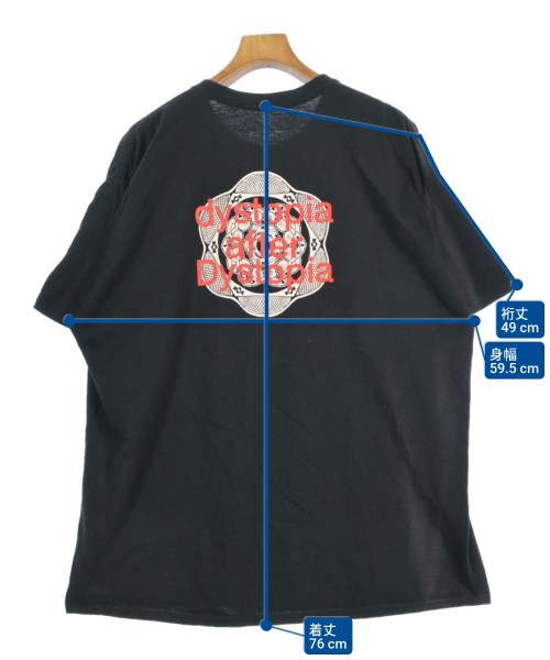 LES SIX（レシス）Tシャツ・カットソー 黒 サイズ:-(XXL位) メンズ/2200681856028