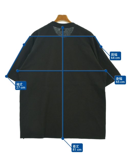 LES SIX（レシス）Tシャツ・カットソー 黒 サイズ:4(XL位) メンズ/2200649874019