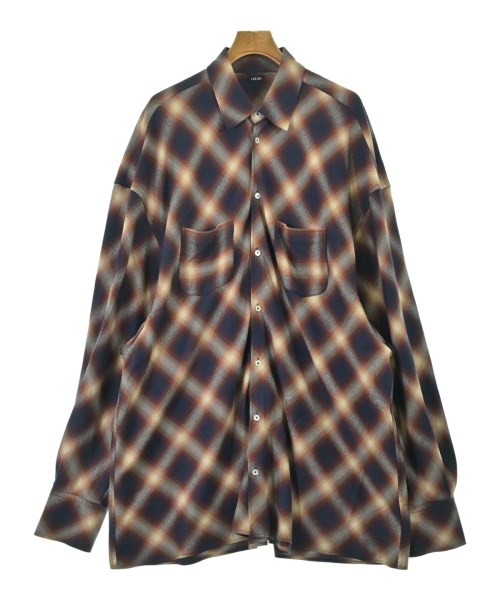 LES SIX(レシス)カジュアルシャツ 赤 サイズ:2(M位)/2200667142039