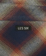 LES SIX（レシス）カジュアルシャツ 赤 サイズ:2(M位) メンズ/2200667142039