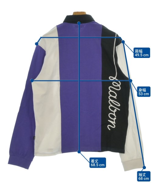 MALBON（マルボン）ポロシャツ 紫 サイズ:S メンズ/2200648164142