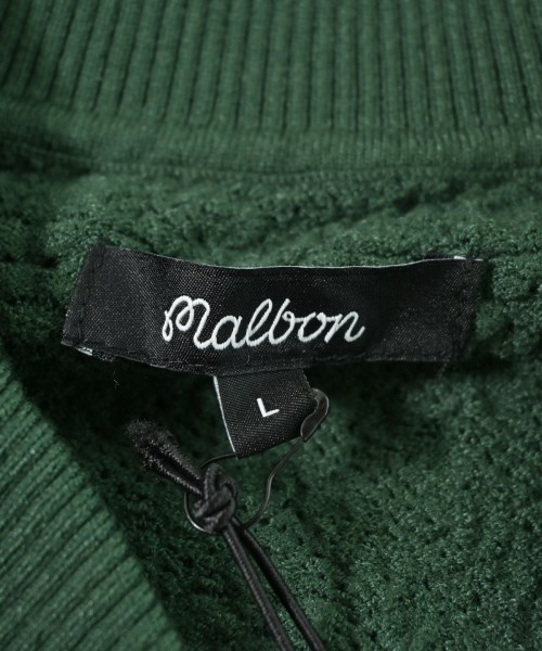 MALBON（マルボン）ニット・セーター 緑 サイズ:L メンズ/2200627976650