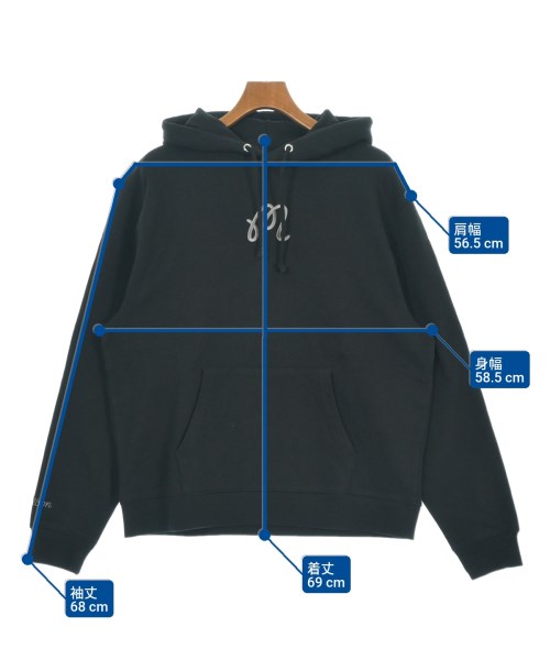 MALBON（マルボン）パーカー 黒 サイズ:M メンズ/2200645988260