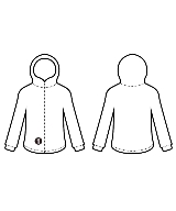 MALBON（マルボン）パーカー 黒 サイズ:M メンズ/2200645988260