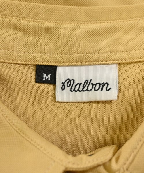 MALBON（マルボン）ポロシャツ 黄 サイズ:M メンズ/2200678124017