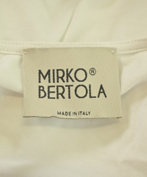 MIRKO BERTOLA（ミルコベルトラ）Tシャツ・カットソー 白 サイズ:42(L位) レディース/2200595720163