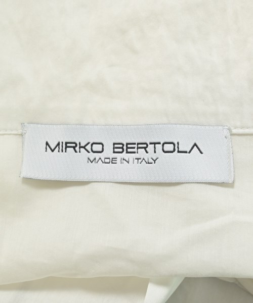 MIRKO BERTOLA（ミルコベルトラ）カジュアルシャツ 白 サイズ:F レディース/2200699543194